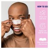Biore Nose+Face Blackhead Remover Strips, Deep Cleansing Strips for Nose, Chin, or Forehead, Instant Blackhead Removal and Pore Unclogging, Oil-free, Non-Comedogenic Use, 14 Count
