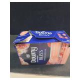 Downy Infusions Bliss Mega Fabric Softener Dyer Sheets, Amber and Rose Scent, 65 sheets