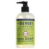 Mrs. Meyer s Clean Day Liquid Hand Soap  Lemon Verbena Scent  12.5 Ounce Bottle