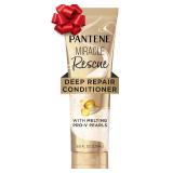 Pantene Miracle Rescue Deep Conditioner with Melting Pro-V Pearls - For Dry, Damaged, or Color-Treated Hair - Intense Moisture & Repair - 8.0 Oz