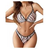 Avidlove Lingerie Set for Women Mesh Bra and Panty Sets 2 Piece Sexy Underwear Sheer Babydoll Outfits, XL