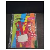 Dress Up America Bow Tie and Suspenders Set - Bow, Glasses & Suspenders for Boys and Girls, Party Accessories Adults & Kids