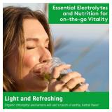 Sol-ti Organic Electrolyte Greens + Hydration Drink Mix, Superfood Hydration Sticks, SuperStix, Non-GMO, Vegan, Chlorophyll Lemon, 14 Sticks