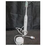 Philips Sonicare 4100 Rechargeable Electric Toothbrush, with Pressure Sensor, 2 Intensity Settings, SmarTimer and QuadPacer, 14-Day Battery Life, White, Model HX3681/23