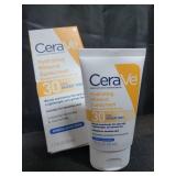 CeraVe Hydrating Mineral Sunscreen SPF 30 with Sheer Tint, Tinted Mineral Sunscreen with Zinc Oxide & Titanium Dioxide, Blends Seamlessly For Healthy Glow, Medium, 1.7 Fluid Ounce