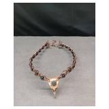 CoTeeZa Black Fairy Crow Crown Headpiece - Viking Crown Celtic Circlet Medieval Witch Headband Fantasy Headwear Women Renaissance Costume Tiara Renfaire Halloween Cosplay Accessories