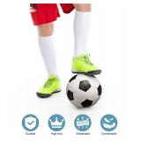 FPAKDH 1 Pair Kids Soccer Socks for 7-13 Years Old Breathable Sports Training Socks for Girls Boys Football Socks White