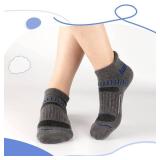 Comfoex 10 Pairs Boys Socks For Kids 4-6 8-10 6-8 Years Old Athletic Ankle Short Cotton Socks With Cushioned Sole