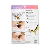 KISS imPRESS Falsies Self Adhesive Eyelashes, Press On Lashes, 12mm-14mm Glam Volume Lashes, Black, No Glue Needed, Invisible Band, 36 Lash Clusters & Non-Stick Applicator - Voluminous