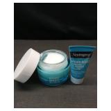 Neutrogena Hydro Boost Skincare Set, Hydro Boost Fragrance Free Gel Cream Face Moisturizer, 1.7 fl oz, & Trial Size Hydro Boost Fragrance Free Hydrating Gel Facial Cleanser, 0.5 fl oz