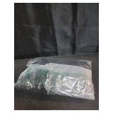 KIFOVEN Womens 3/4 Bell Sleeve Tee Shirt Deep V Neck Wrap Ruched Slim Fit T Shirt Blouse Top Black Large