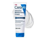 CeraVe Intensive Moisturizing Cream, Body Moisturizer With Shea Butter, 72H Hydration + Skin Barrier Repair, Fragrance-Free Body Lotion For Extremely Dry Skin, 8oz