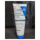 CeraVe Intensive Moisturizing Cream, Body Moisturizer With Shea Butter, 72H Hydration + Skin Barrier Repair, Fragrance-Free Body Lotion For Extremely Dry Skin, 8oz