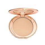 Charlotte Tilbury Airbrush Flawless Finish Setting Powder - Pore-Blurring Pressed Powder for Face Makeup to Minimize Shine with a Soft-Focus Finish - 2 Medium