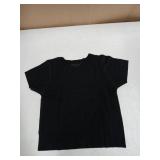 Toddler Lyocell Tshirts 3T Black 4pk
