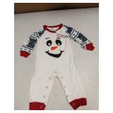 Baby Christmas Snowman Onsie 3-6M