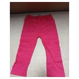 Girls Pink Cotton Capri Leggings 6 Pack Size 10 Youth