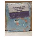 Premium Glow In The Dark Flannel Throw Blanket (Gamer) 50x60"