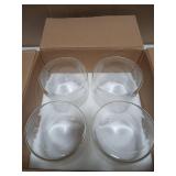 Large Glass Canisters 4pk