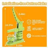 MK.Bear Button Maker Machine 58mm (2.25 in) Installation-Free, DIY Button Pin Maker Machine, Button Badge Press Machine with Free 100pcs Button Maker Supplies & Pictures & Circle Cutter & Magic Book