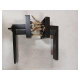 Tubular Lever Lock Matte Black