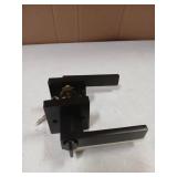 Tubular Lever Lock Matte Black