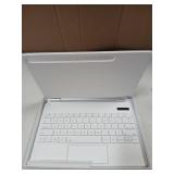 Magnetic Wireless Keyboard for Tablets White
