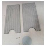 Eormoe Stone Faucet Mat 23.6 x 5.5in