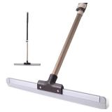 Eyliden Rubber Floor Squeegee, Quick Water & Foam Removal Broom | Heavy-Duty, Dual-Action Push & Scrape, Squeegee for Shower Glass Concrete Garage Commercial Epoxy Floors