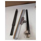 Eyliden Rubber Floor Squeegee, Quick Water & Foam Removal Broom | Heavy-Duty, Dual-Action Push & Scrape, Squeegee for Shower Glass Concrete Garage Commercial Epoxy Floors