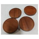 Wooden Coasters 4pk