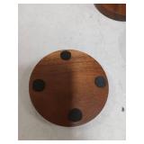 Wooden Coasters 4pk