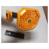 Portable Battery Powered Fan with Remote Control (Battery Not Included)