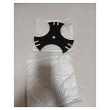 Edger Blades 9in Star Blade 5/8in Center Hole 2pk