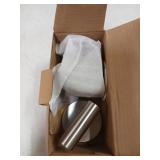 Zuvky Self Adhesive Hooks 304 Stainless Steel Heavy Duty Hangers Without Nails for Bathrooms Kitchen Livingroom Garage Hotel Towel Hook-2 Pack (Silver)