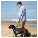 MYGODPET Dog Poop Bags Rolls with Dispenser 105 Count Biodegradable Poop Bags for Dog and Cat Ocean Soap Scented Waste Bag Leak Proof Doggie Poop Bag Doggy Trash Bag Green