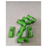 MYGODPET Dog Poop Bags Rolls with Dispenser 105 Count Biodegradable Poop Bags for Dog and Cat Ocean Soap Scented Waste Bag Leak Proof Doggie Poop Bag Doggy Trash Bag Green