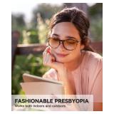 IGnaef Reading Sunglasses for Women, Gradient Full readers Sunglasses UV400 Protection IF8859 +2.0