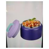 Small Hot Food 8oz Thermos Food Container  Purple