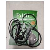 Pdflie 2.5mm 3.5mm in-Ear M1 Ear Bud Ptt Mic Earpiece 3.5mm QD Aux Acoustic Surveillance Radio Headset for Motorola Walkie Talkie 2 Pin CLS 1010 1040 bpr40 dlr1060 ep450