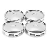RTRHINOTUNING 4PCS 68.5mm Wheel Center Caps Compatible with 16in Enkei RPF1s Superforgiata/PCD 5-120 M653, OD:68.5mm/2.7in ID:64mm/2.52in Chrome Hub Caps