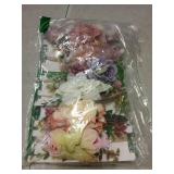 Cinaci 6 Pack Delicate Floral Rose Daisy Flower Super Stretchy Soft Nylon Headbands Hair Bands Accessories for Baby Girls Newborns Infants Toddlers Kids