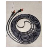 Snowkids Cat 8 Ethernet Cable 25 FT, Strong Signal, High Speed 40Gbps 2000Mhz, Network Cord with RJ45 Internet Connector for TV/Printer/Computer/Modem/Router/ps-3/4/5, Braided Flat LAN Cable