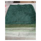 MIULEE Boho Farmhouse Sage Green Throw Pillow Covers 18x18 Inch Set of 4 Mordern Nordic Cushion Covers Soft Corduroy Christmas Home Decor for Couch Bed Sofa Living Room Forest Green