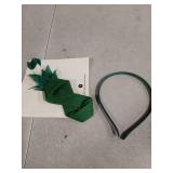 BABEYOND Fascinator Headband for Women - Tea Party Headpiece Kentucky Feather Fascinators Bridal Wedding Ribbon Hair Clip