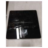 NUTRI FIT Digital Scale for Body Weight, Precision Bathroom Weighing Scale Step-On Technology High Capacity - 330 lb, LED Display with High Precision Measurements, Black