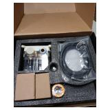 Baetuy Black Shower System, Shower Faucet Set Bathroom Square Rain Shower Head and Handle Set, Wall Mounted Shower Fixtures With Shower Valve and Trim Kit 10 inch Matte Black