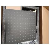 Baetuy Black Shower System, Shower Faucet Set Bathroom Square Rain Shower Head and Handle Set, Wall Mounted Shower Fixtures With Shower Valve and Trim Kit 10 inch Matte Black