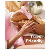 MANSPOT LADYSPOT Hair Finishing Trimmers, with 3 Guard and Replaceable Ceramic Blade Heads, LADYSPOT Hair Shaver Kit Sets (Women-Pink-Version)