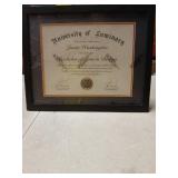 Minesaxel 11x14 Diploma Frame with 8.5 x 11 Black Mat Fits Certificate Document, 8.5x11 Degree Frame for Wall or Tabletop Display